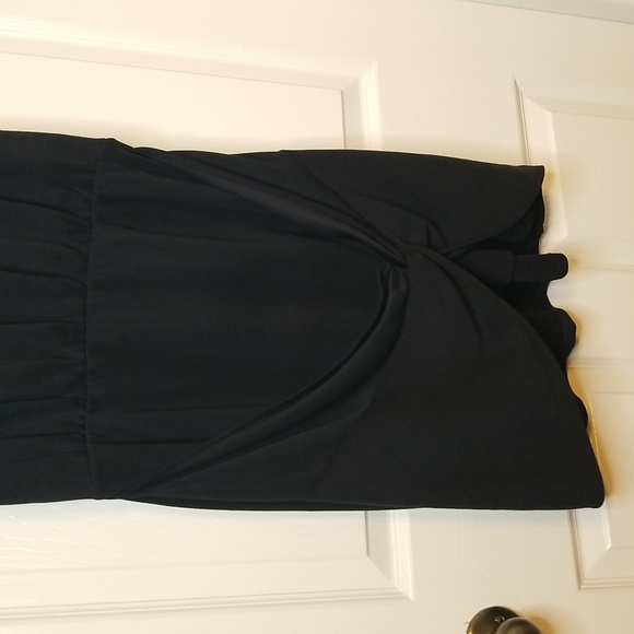 Free People Runaway Black Sleevless Knit Mini Dress Size Large - Picture 6 of 16